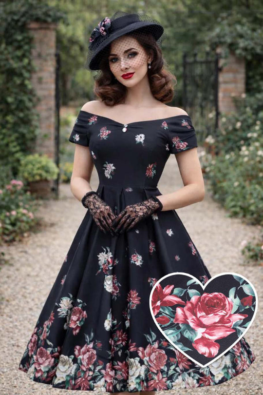 Lily Midnight Rose Elegance Dress