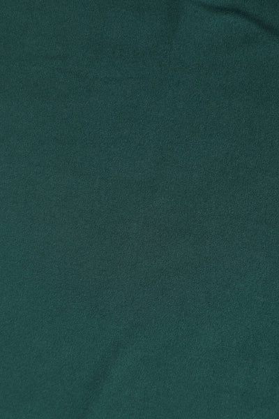 Sandra Bow Tie Casual Dress In Emerald Green