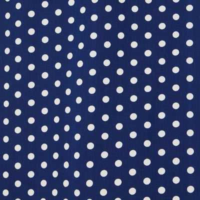 EU STOCK Rochelle High Waist Full Circle Polka Dot Skirt in Blue