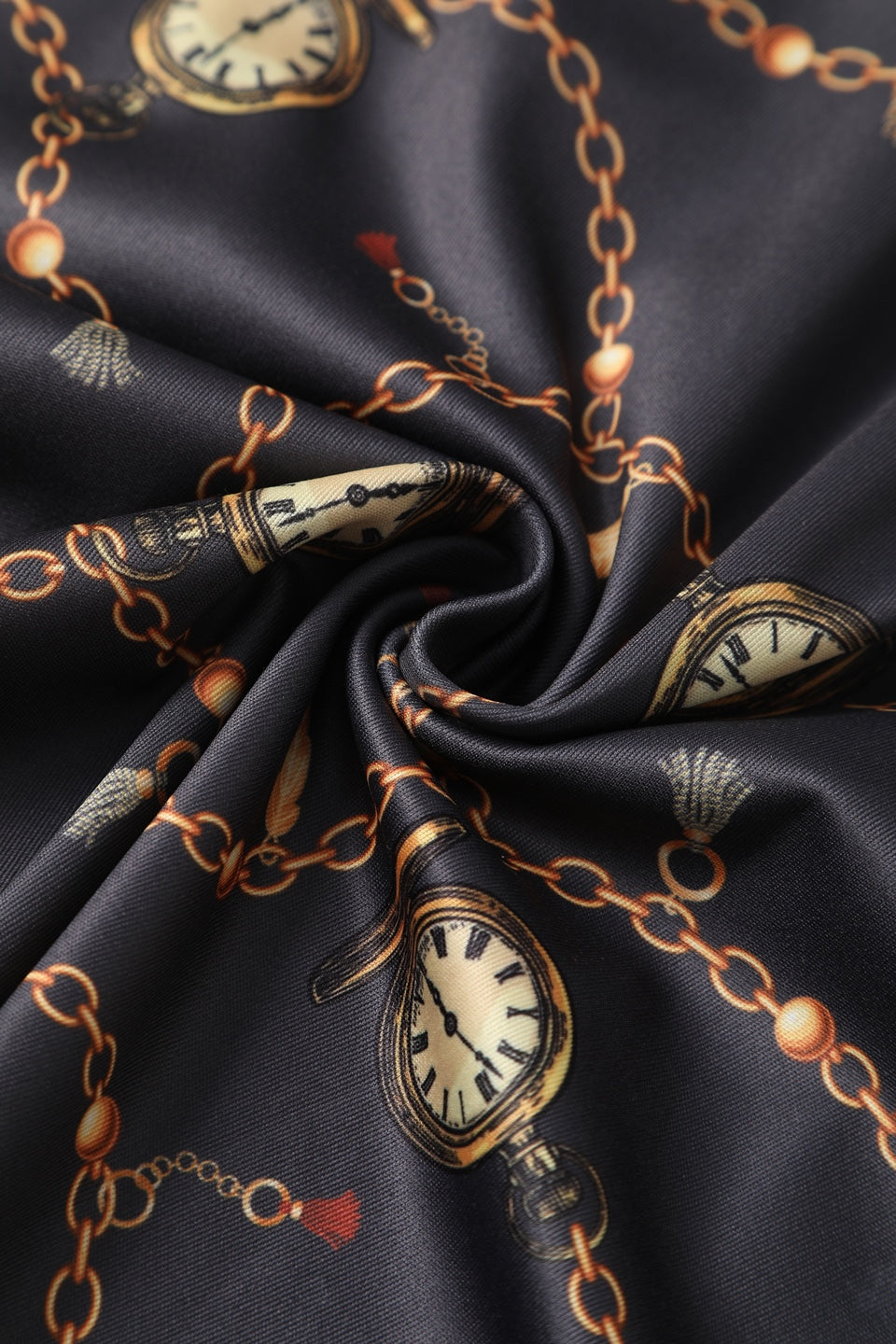 Katherine Black Watch Swing Dress