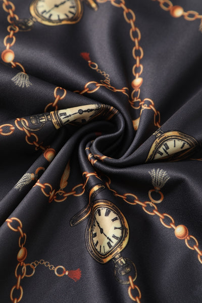 Katherine Black Watch Swing Dress