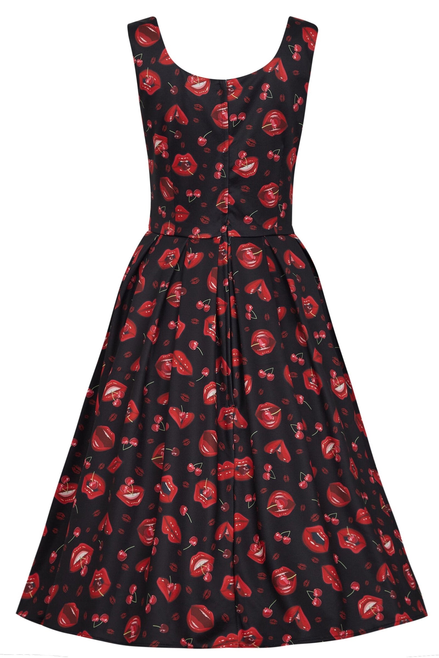 PRE ORDER Amanda Pin Up Lip & Cherry Swing Dress