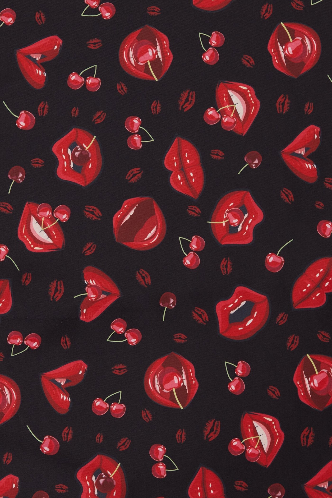 PRE ORDER Amanda Pin Up Lip & Cherry Swing Dress