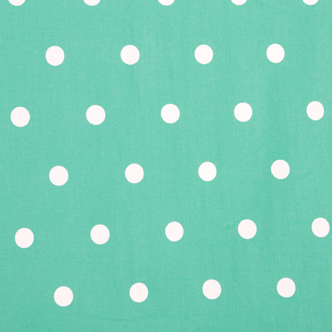 Claudia Flirty Fifties Style Polka Dot Dress In Mint/White