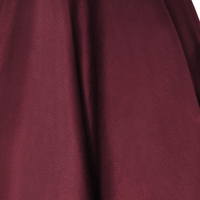 Tessa Lace Short Sleeved Dress in Burgundy