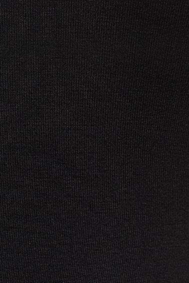 Sharon Retro Twist Back Top in Black