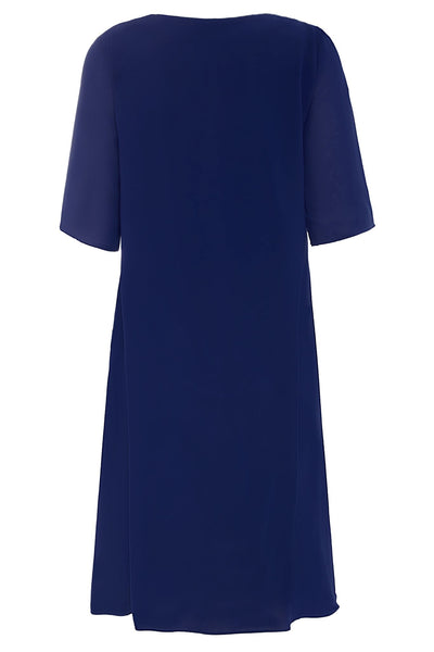 Dora 50's dress in Royal Blue