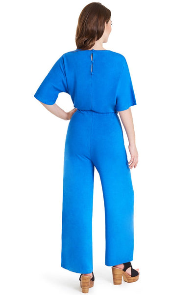 Royal Blue Wide Leg Jumpsuit