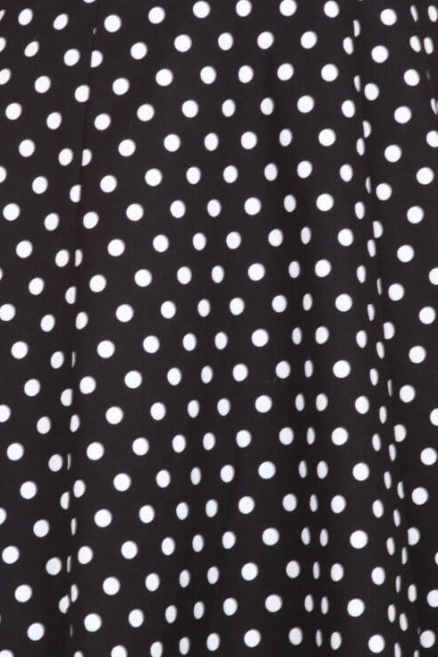 Woman's Flirty Fifties Style Dress in Black