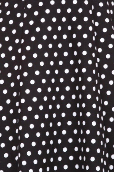 Woman's Flirty Fifties Style Dress in Black