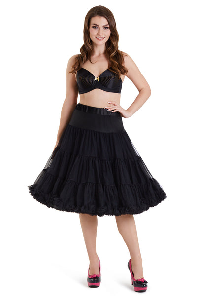 Luxury Extra Fluffy Petticoat in Black