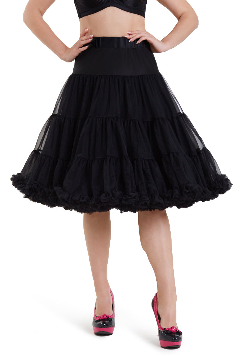 Luxury Extra Fluffy Petticoat in Black