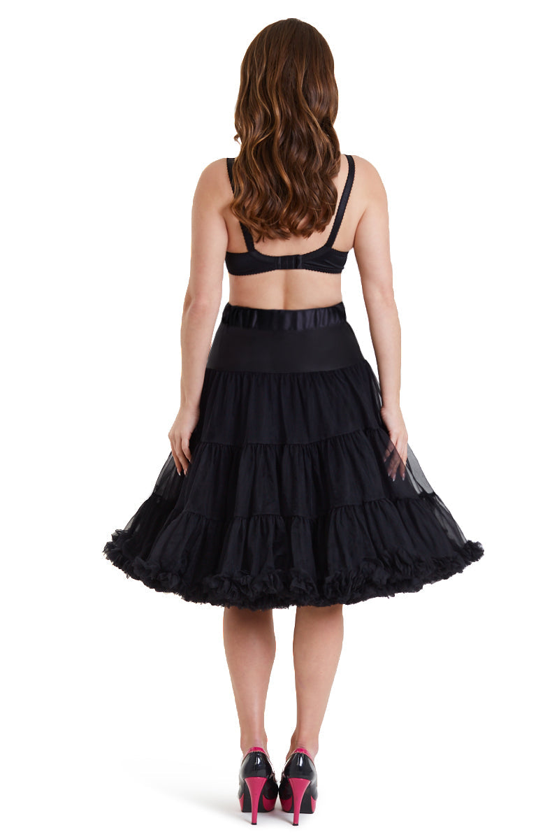 Luxury Extra Fluffy Petticoat in Black