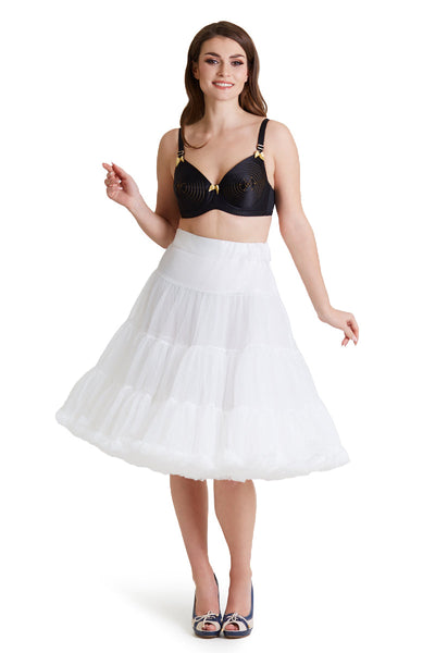 Luxury Extra Fluffy Petticoat in White