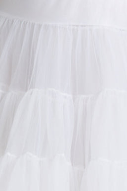 Luxury Extra Fluffy Petticoat in White