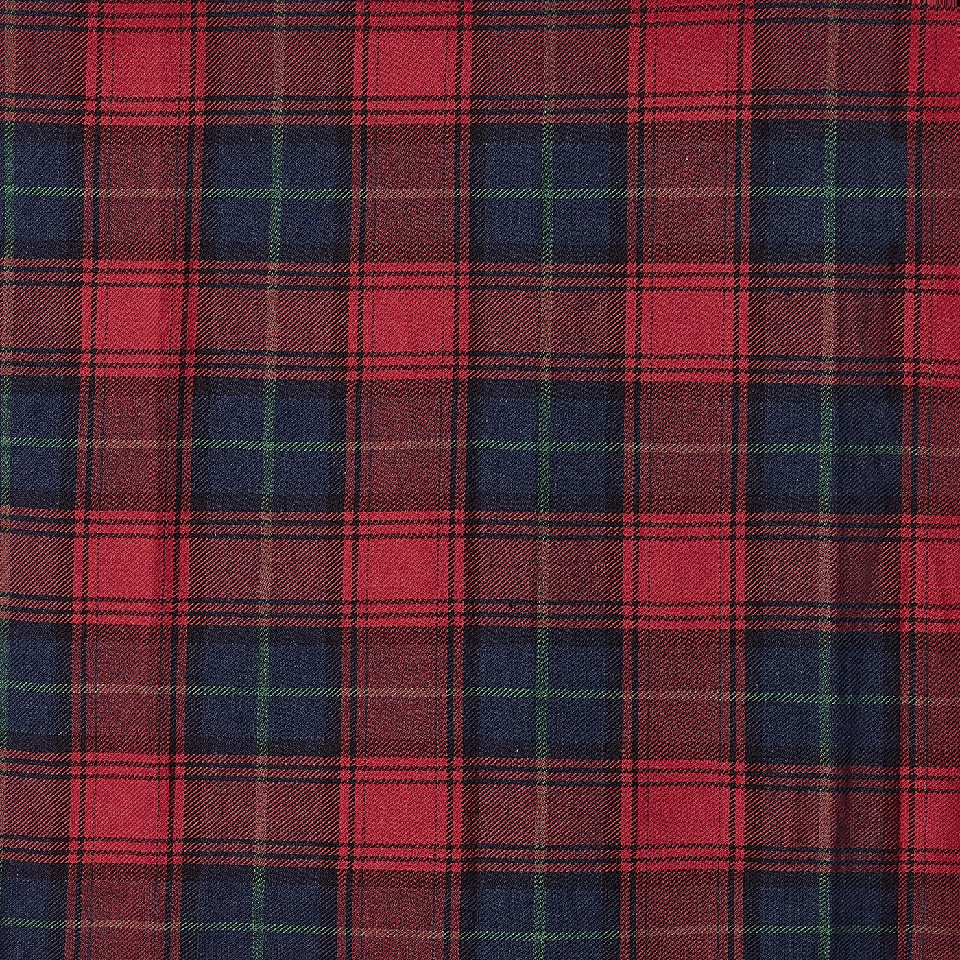 Annie Retro Check Swing Dress in Red/Blue