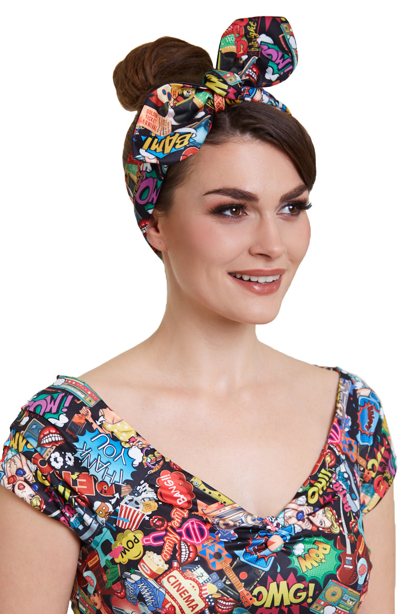 Retro Pop Art Headband