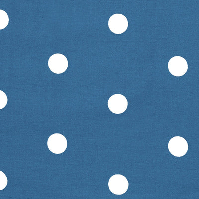 Girls' Kathleen Pleated Polka Dot Skater Skirt in Teal Blue