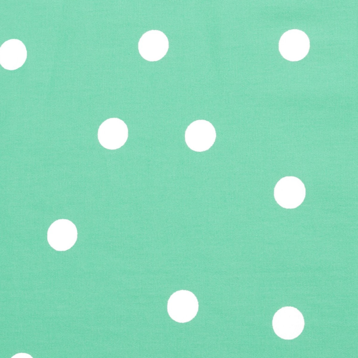 Kathleen 1950s Inspired Children's Box Pleat Circle Skirt in Cyan Cream Polka
