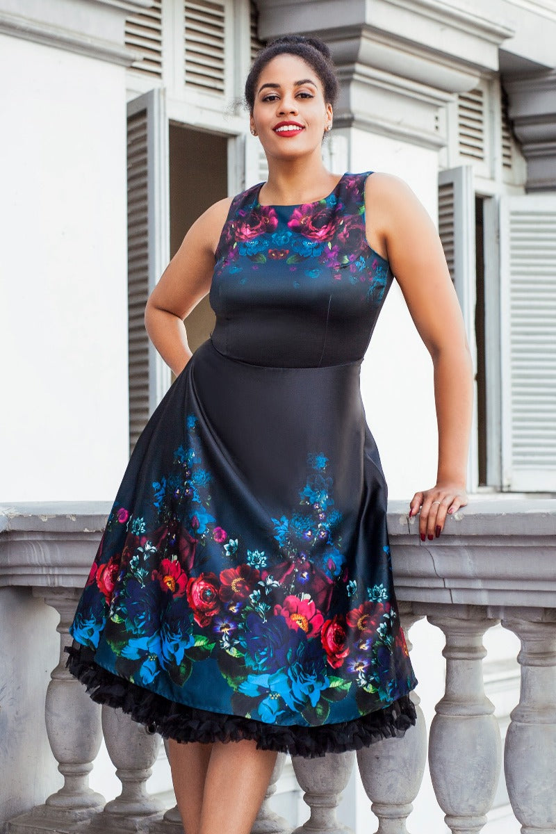 Annie Breathtaking Floral Dress