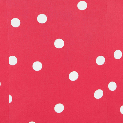Slim Fit Top White Bust/Black Dots & Pink/White Polka