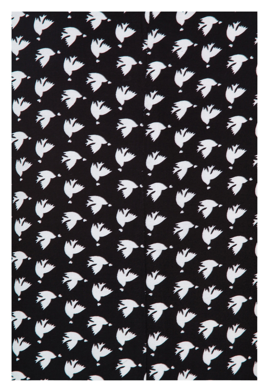 Mary Casual Vintage Inspired Day Dress in Black Birds