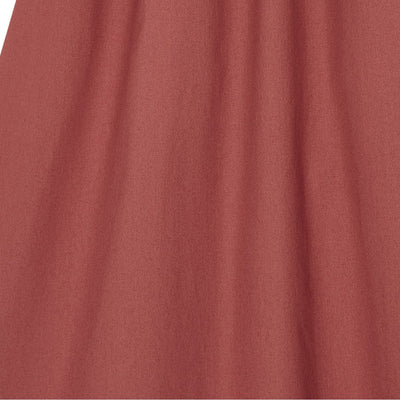 Rosanne Midi-Length Very Deep V neck Swing Dress in Chillie Red