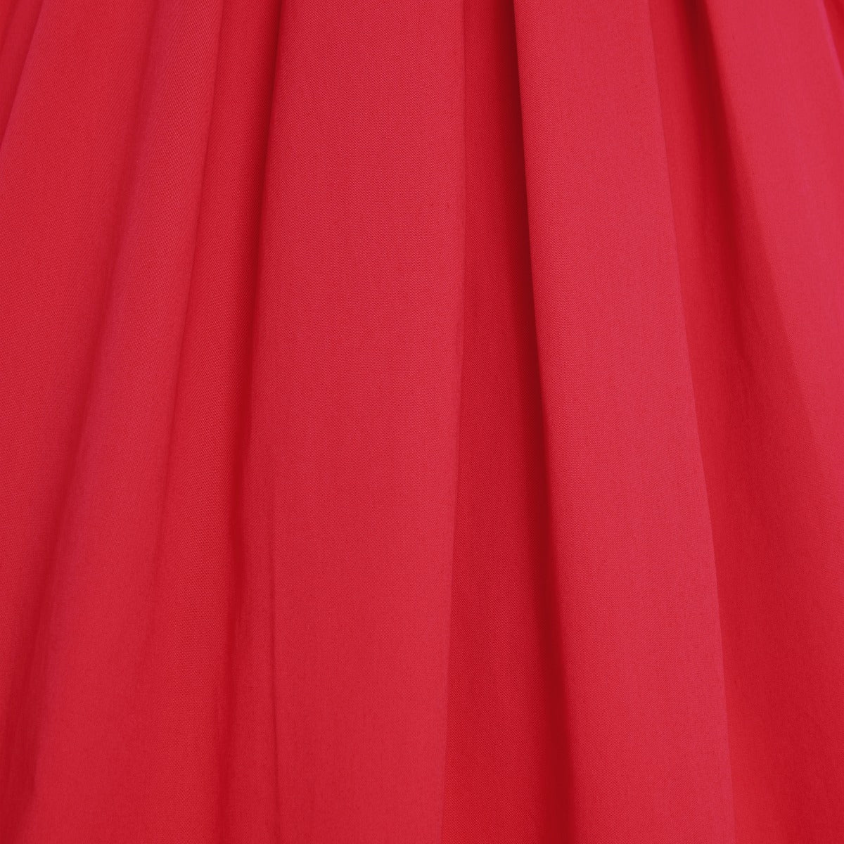 Patricia  Subtle-Yet-Sexy Flared Vintage Inspired Dress Red