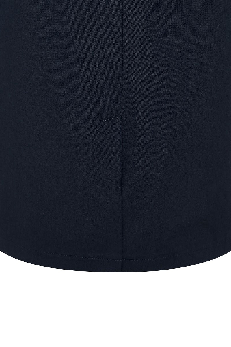 Vintage 50s Style Pencil Skirt in Navy Blue