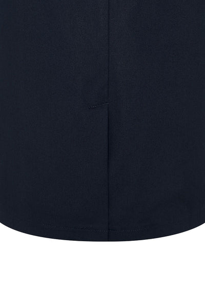 Vintage 50s Style Pencil Skirt in Navy Blue