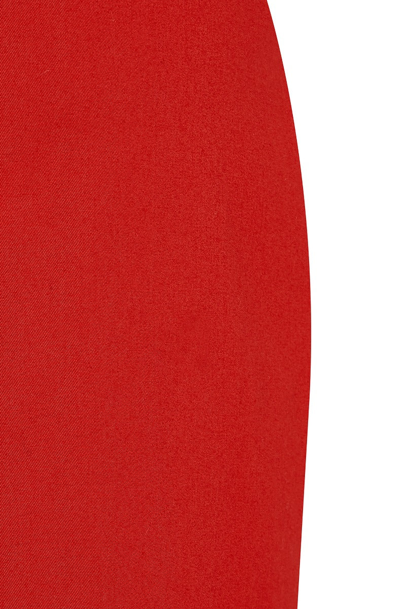 Vintage 50s Style Pencil Skirt in Red